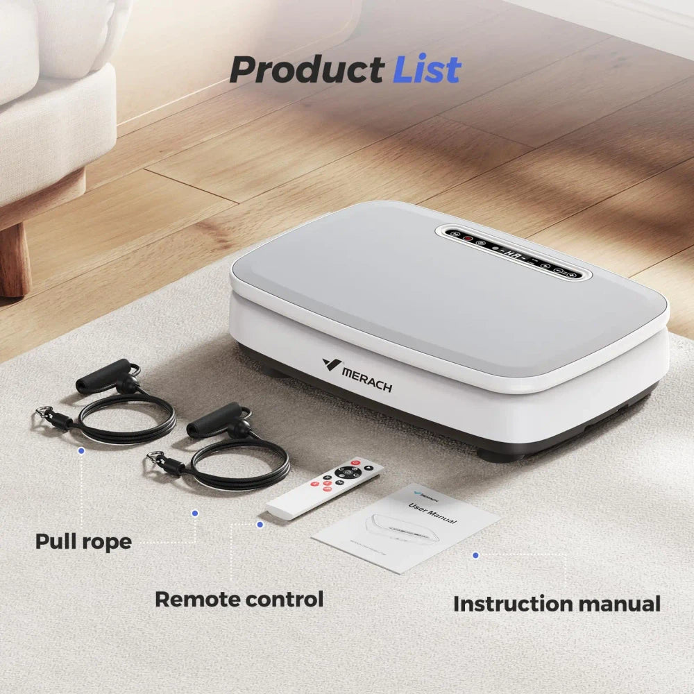 Vibration Plate Exercise Machine – Home Workout Equipment for Women