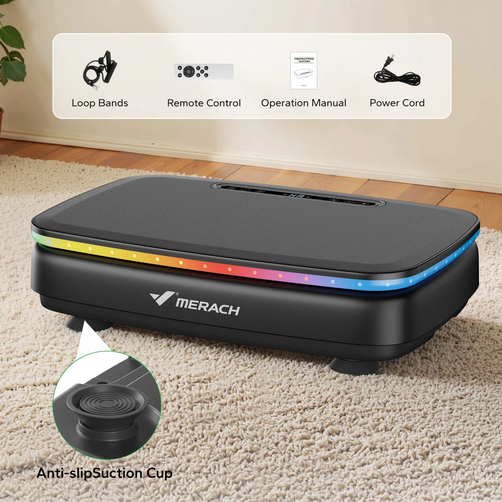 Vibration Plate Exercise Machine – Home Workout Equipment for Women