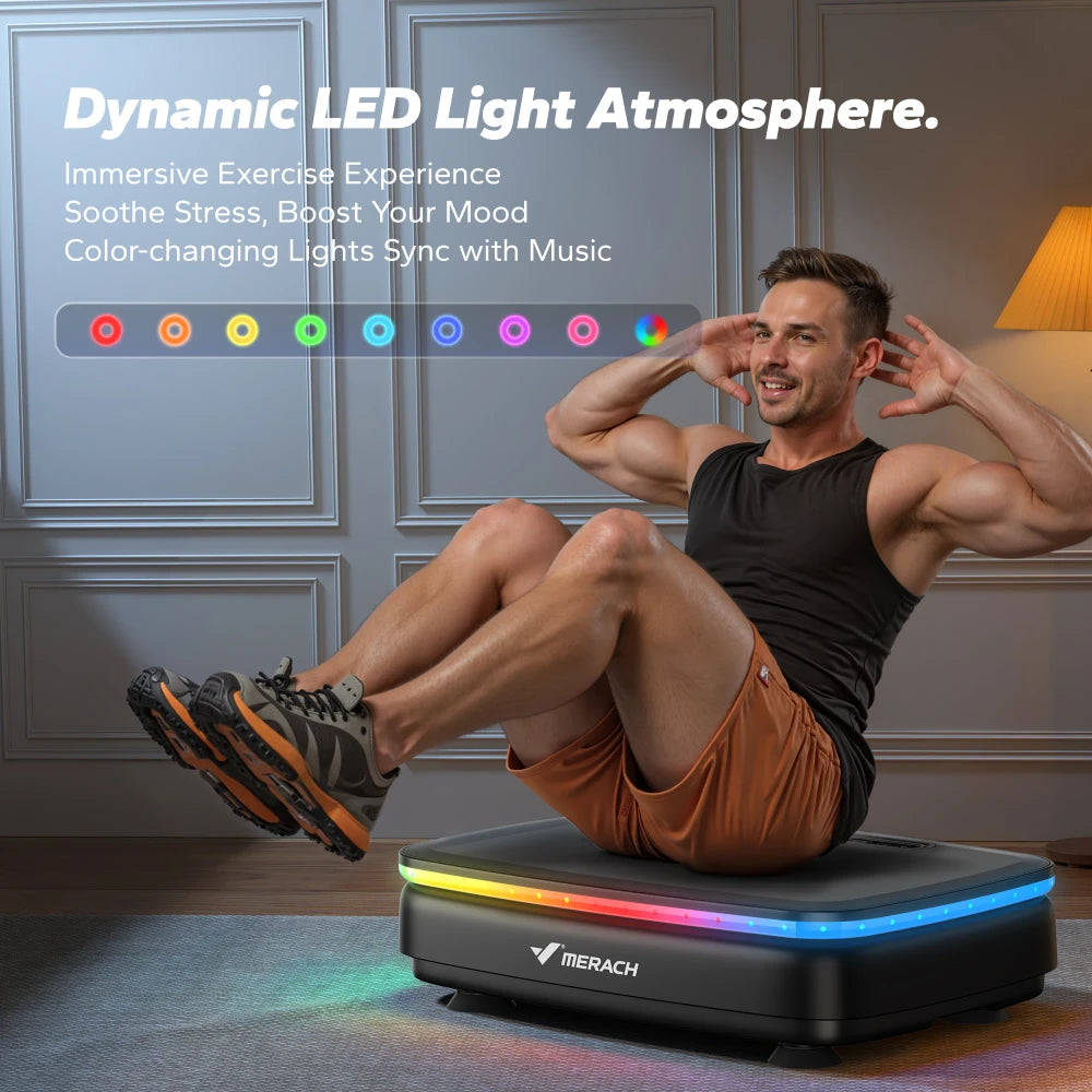 Vibration Plate Exercise Machine – Home Workout Equipment for Women