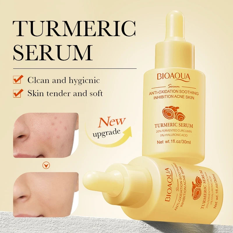 Turmeric Face Serum Blemish Care Kit – Clear Skin & Bright Complexion