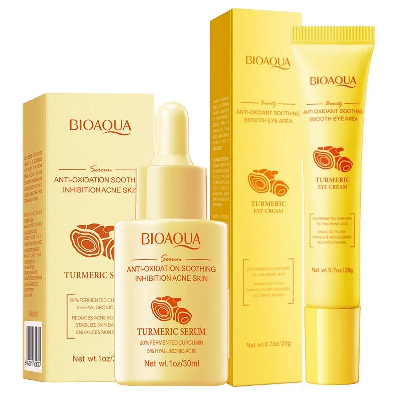 Turmeric Face Serum Blemish Care Kit – Clear Skin & Bright Complexion