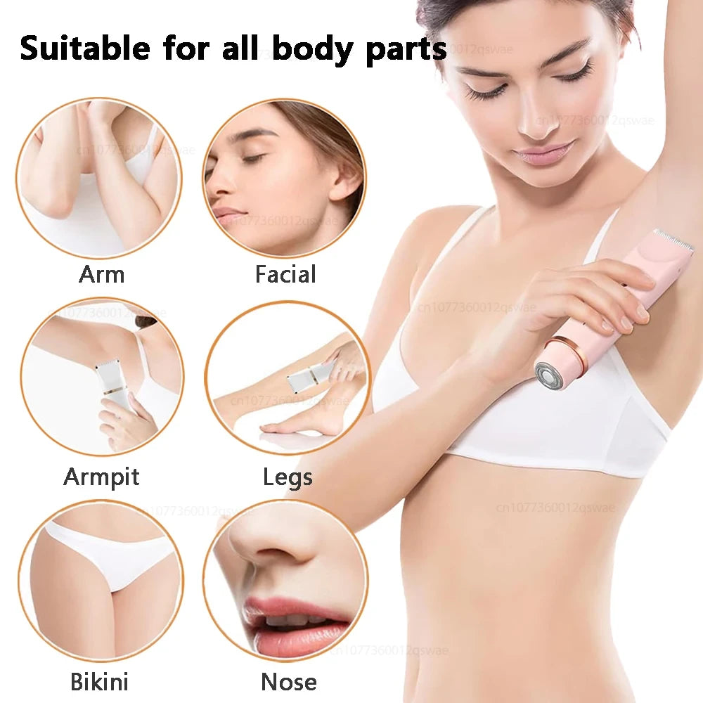 Electric Body Hair Shaver – Smooth Skin Grooming for Women