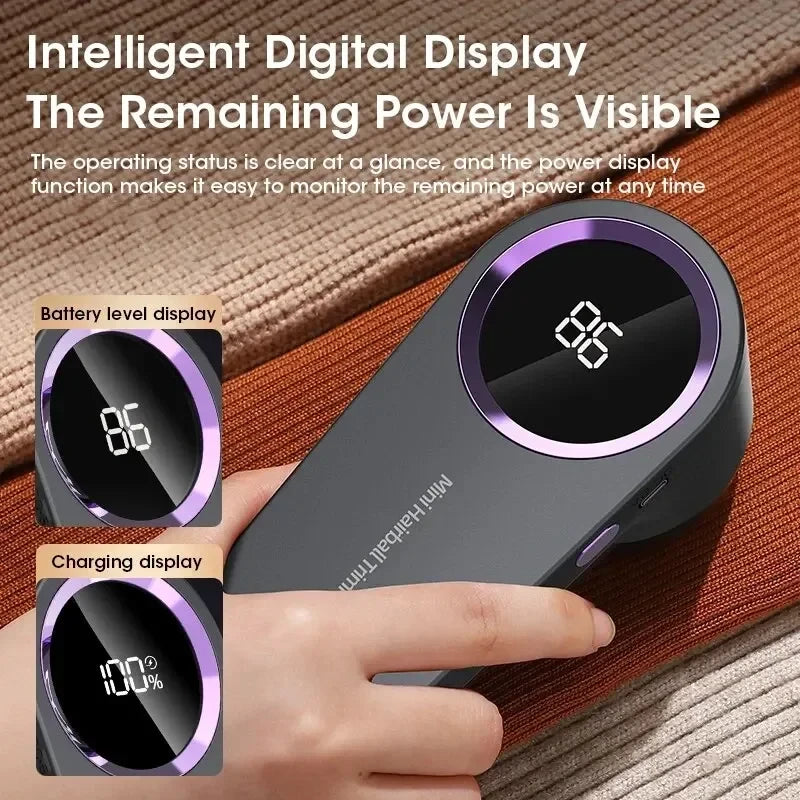 Rechargeable Fabric Shaver – Remove Lint & Fuzz for a Polished Look