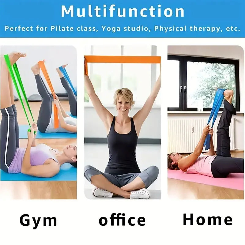 Resistance Band Set — 3-Pack for Yoga & Strength