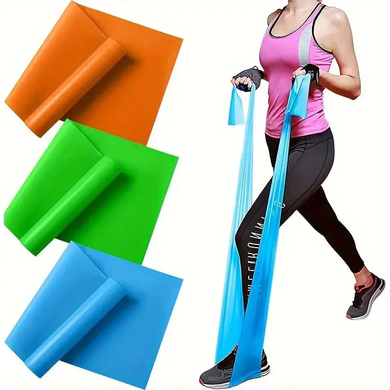 Resistance Band Set — 3-Pack for Yoga & Strength