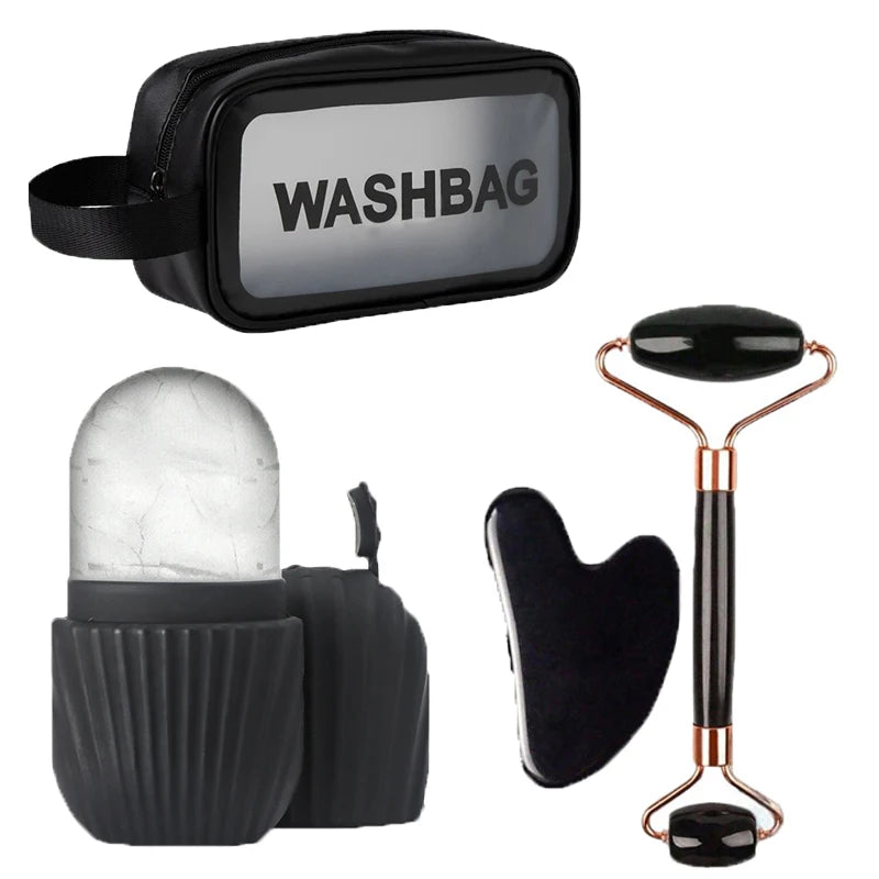 Ice Face Roller & Gua Sha Set
