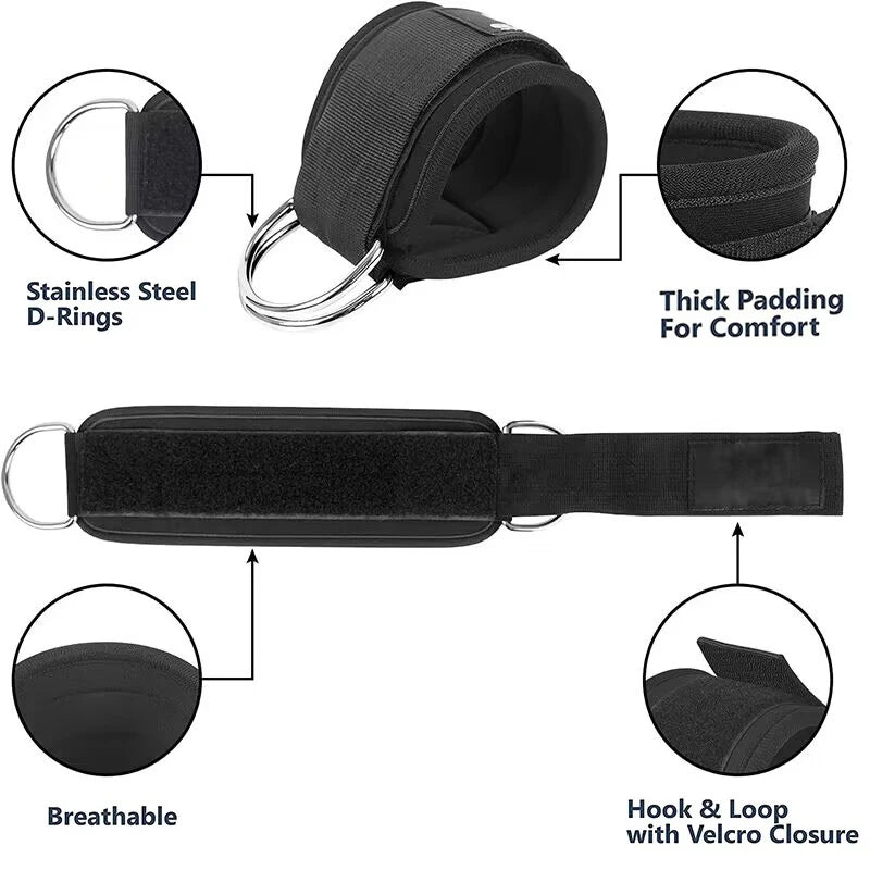 Ankle Strap Resistance Bands — Glute & Hip Training