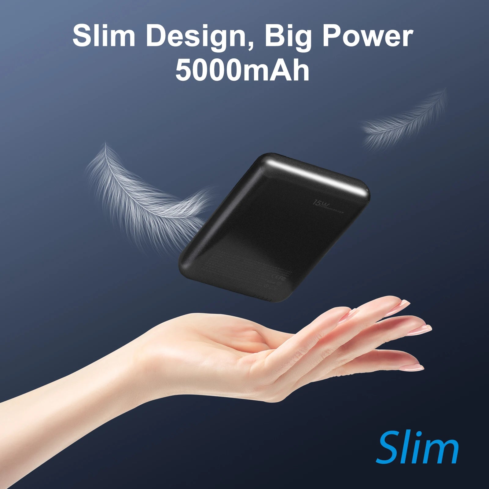 Magnetic Wireless Power Bank 5000mAh