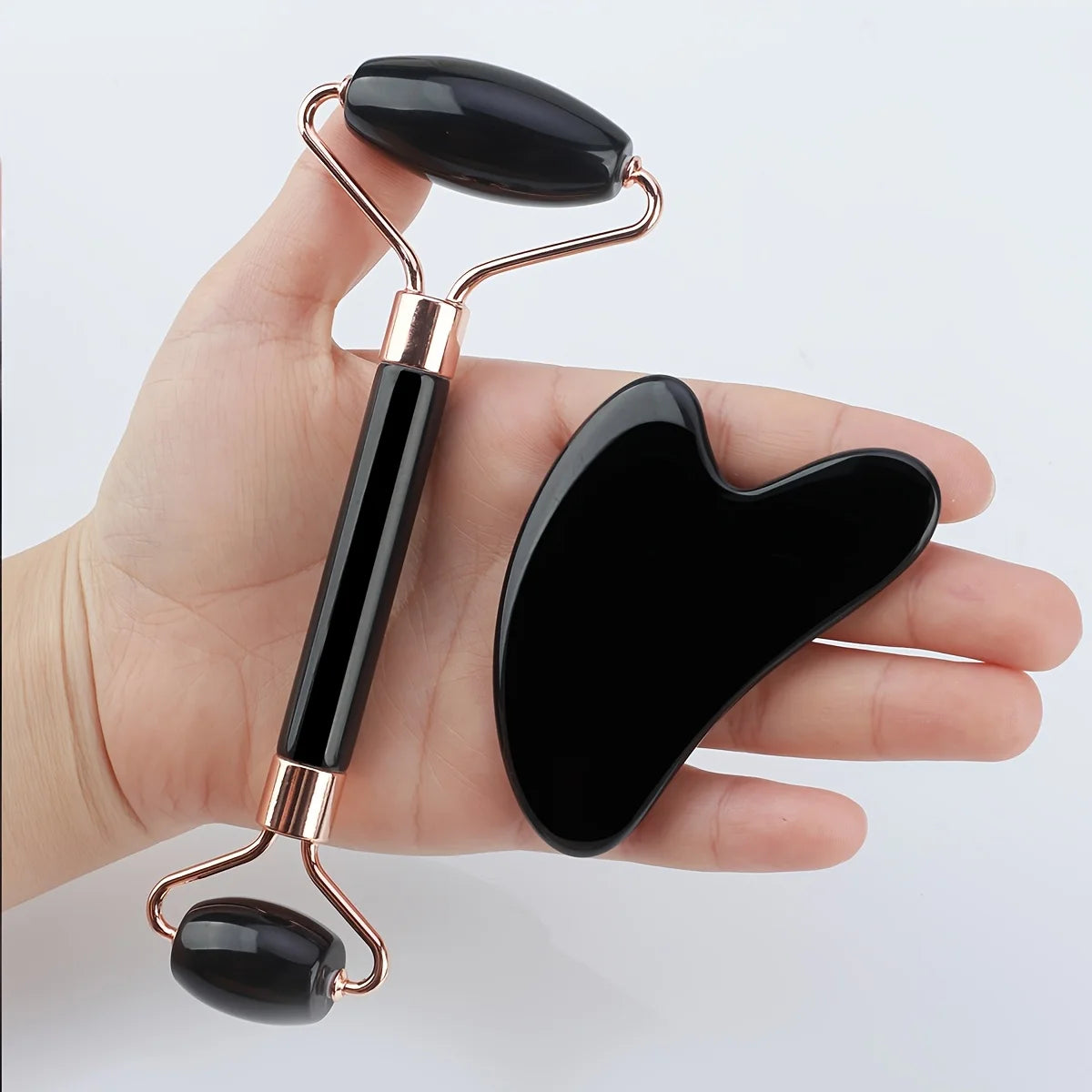 Ice Face Roller & Gua Sha Set