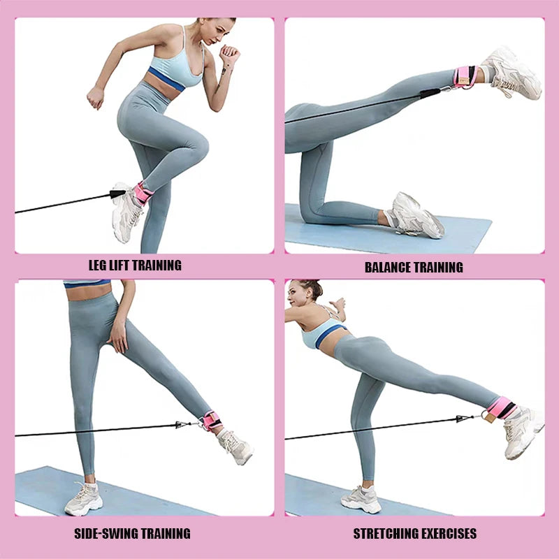 Ankle Strap Resistance Bands — Glute & Hip Training