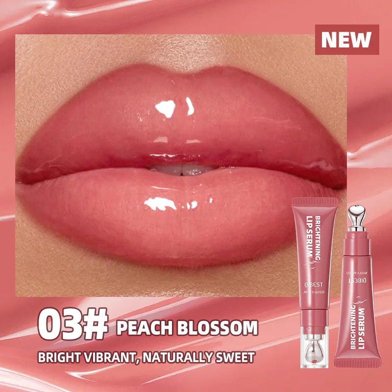 Moisturizing Lip Lotion Essence Volumizing Lip Glaze Women's Moisturizing and Moisturizing Natural Lip Gloss Hydrating Lip Gloss
