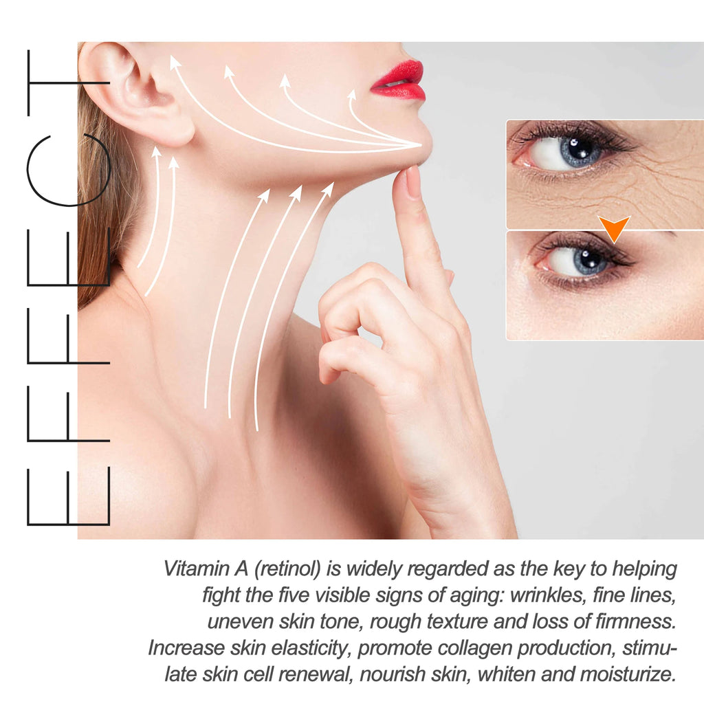 Retinol Collagen Face cream Complex Day Night Cream Hyaluronic acid Reduce fine lines dark circles moisturize firm pores