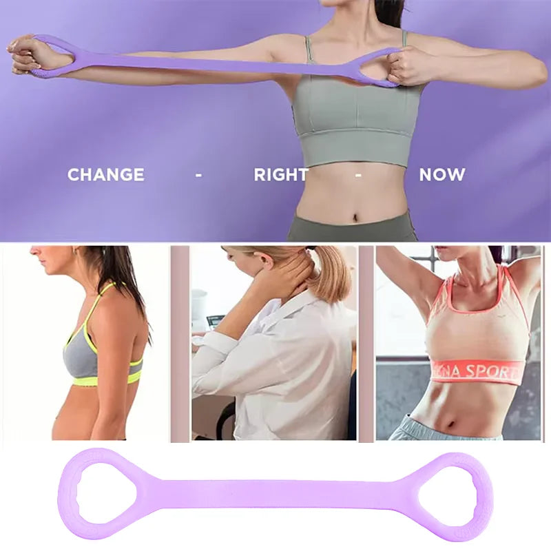 Figure-8 Resistance Band — Full Body Toning