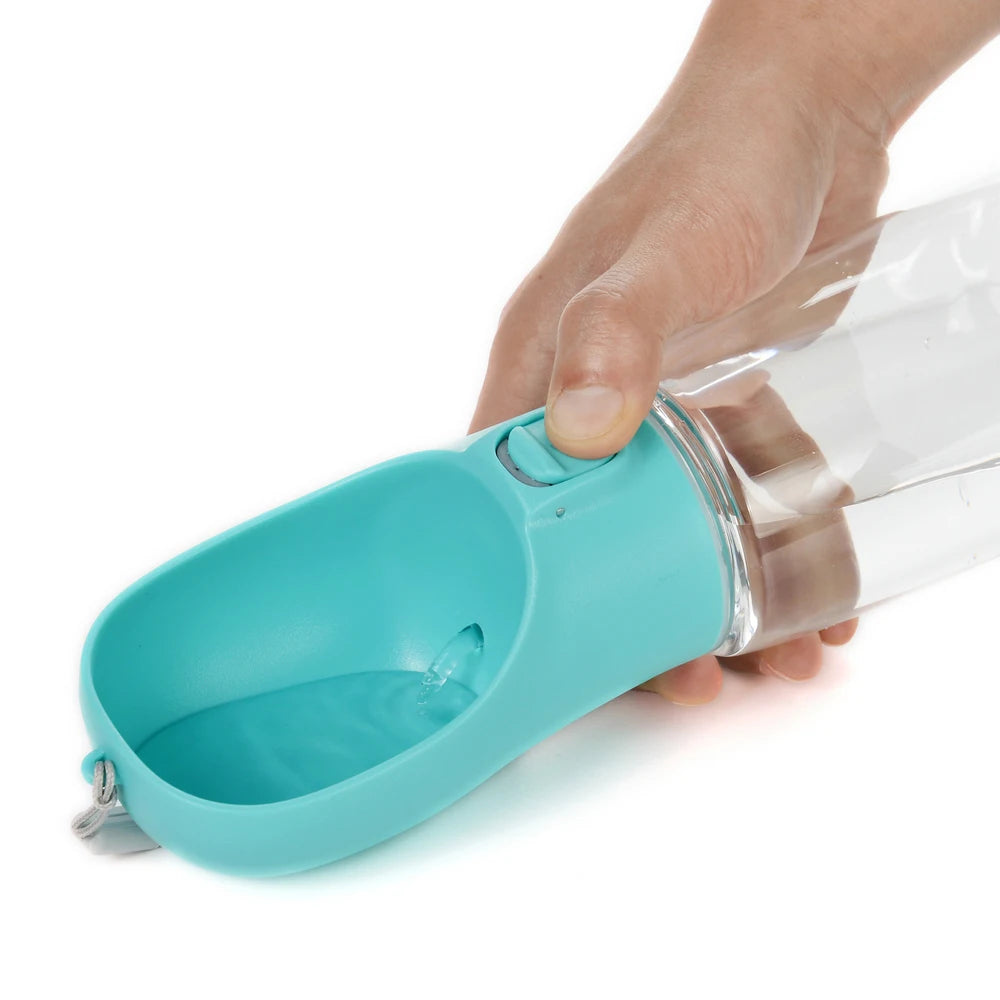 Portable Dog Water Bottle – Leakproof Travel Feeder for Pets