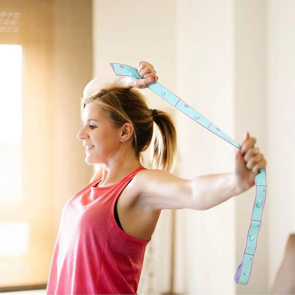 Yoga Stretching Strap — Multi-Loop Resistance Band
