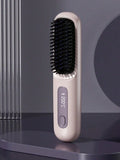 Wireless Negative Ion Hair Straightening Brush